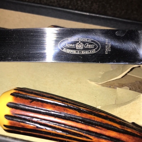 Vintage 3-piece Carving Set - Picture 3 of 3
